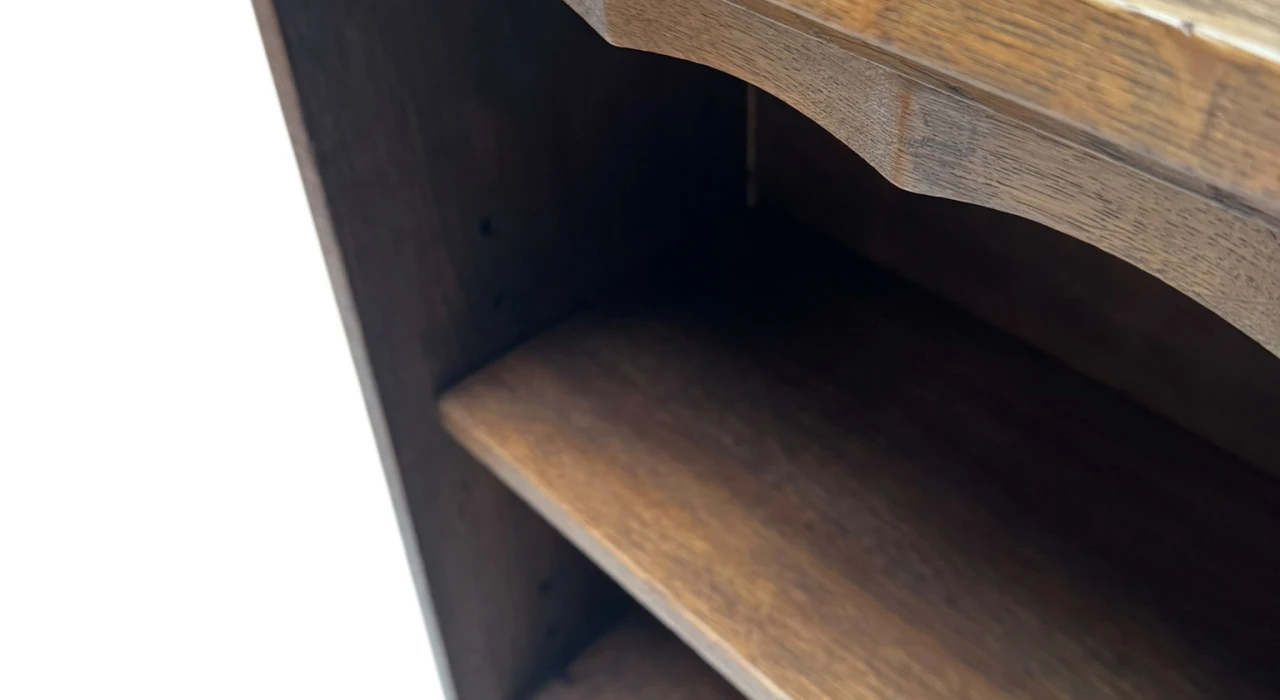 Art Deco Amsterdamse School Open Bookcase by Willem Penaat for Metz & Co., 1920s